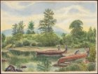 William Hickman ca 1858 Scene on the Restigouche near Henderson Camp wc LAC PW C150567.jpg